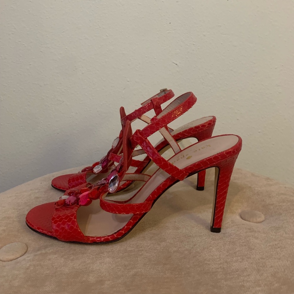 Kate Spade Parrot Heels